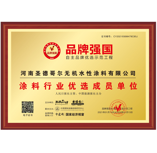 自主品牌優(yōu)選示范工程證書